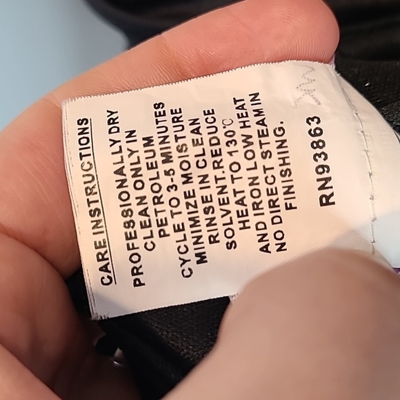 Hayley Paige black evening gown Size 2 Prom Wedding Elegant Maxi Goth Holiday - Picture 10 of 10